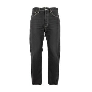 Levis 501 Jeans Mens 33x32 Black Dark Wash Straight Denim Button Fly Regular Fit